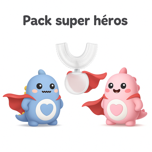 Pack Super héros Zouzoubrosse